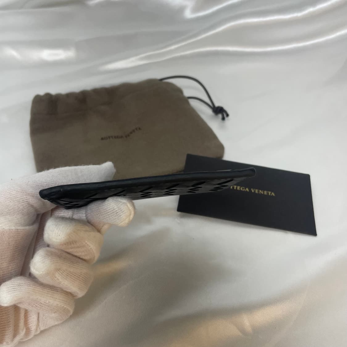 보테가 베네타 블랙 카드지갑 (더스트+카드) 상품이미지8