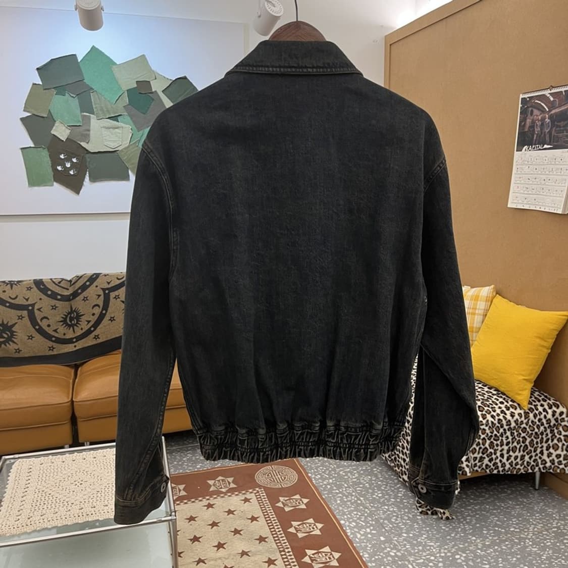 쿠어 모던 캐주얼 시크 틴트 데님 청자켓 95 C10074 상품이미지4