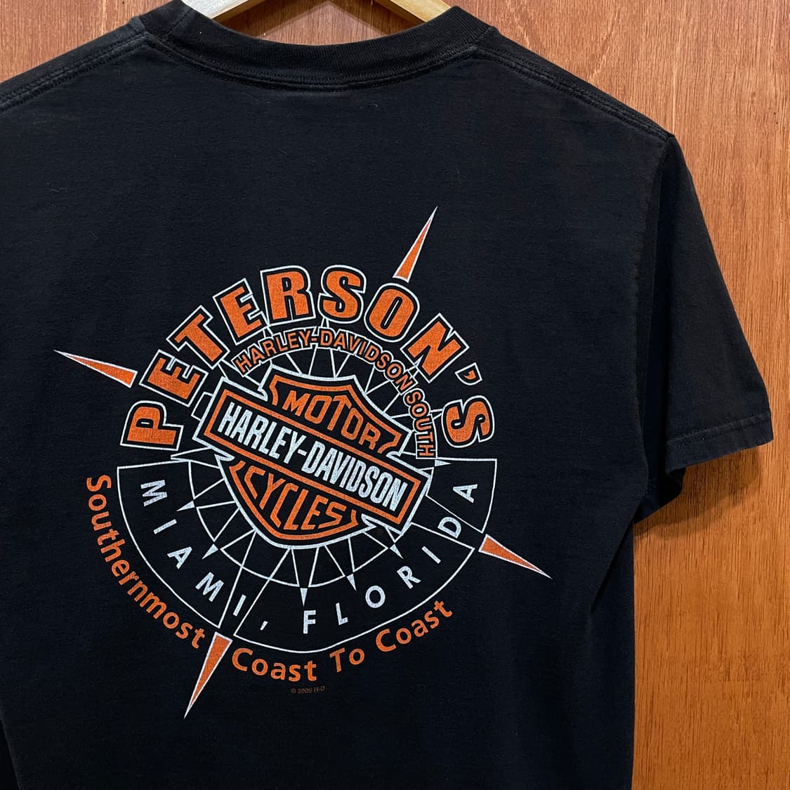 (S) Harley Davidson 할리 로고 프린팅 반팔티 상품이미지5
