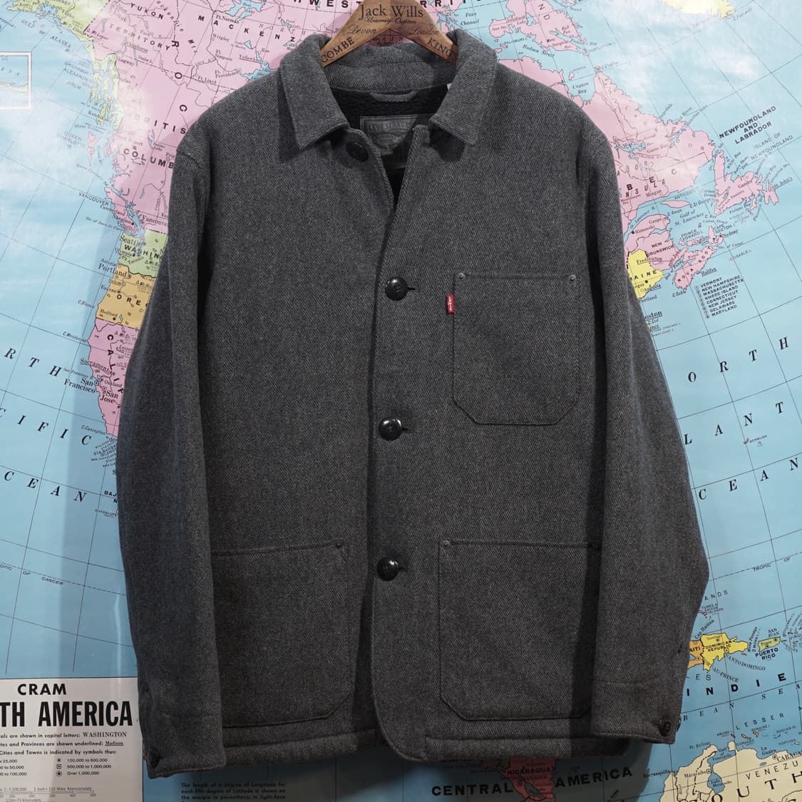 1990s 리바이스 울 엔지니어 자켓 상품이미지2