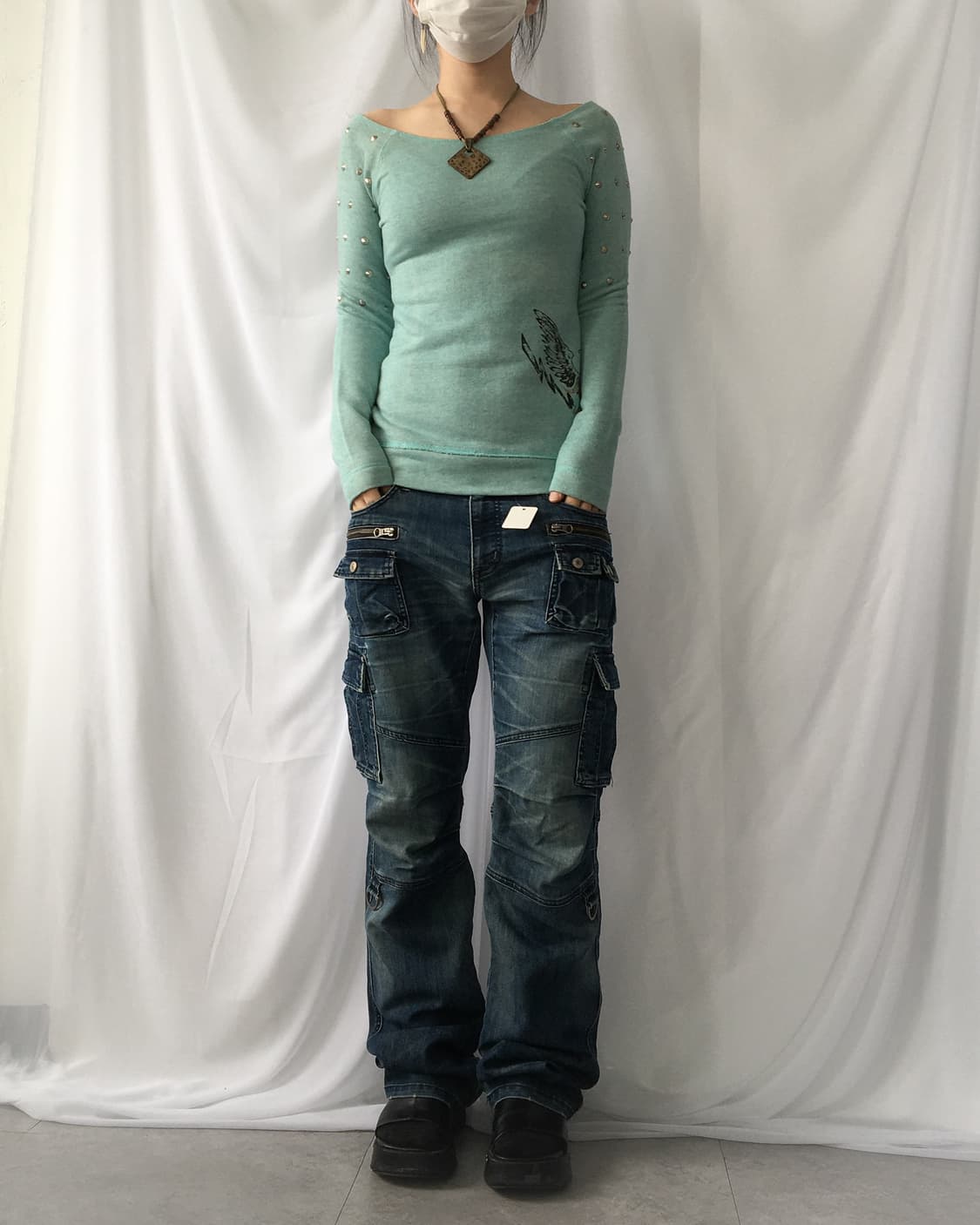 Harley Davidson stud point sleeve 상품이미지6