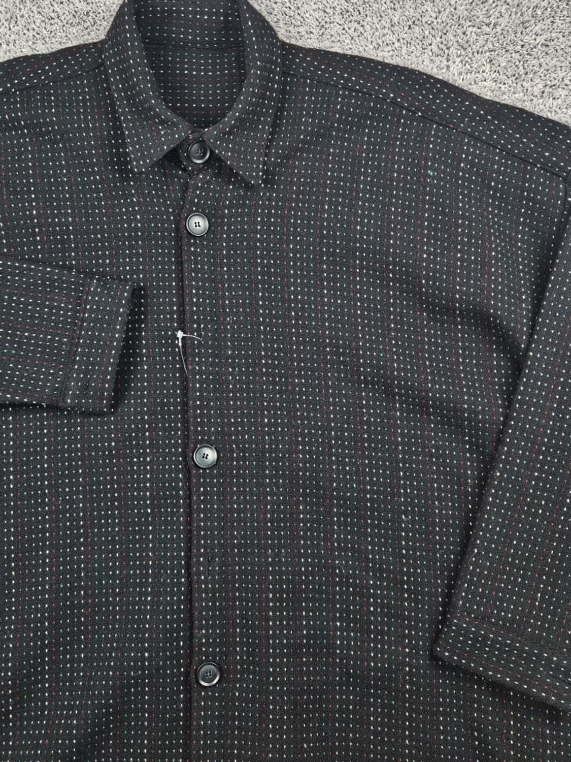 빈티지 헤비 코튼 패턴 셔츠 ( 상세설명참조 ) / 10337 상품이미지6