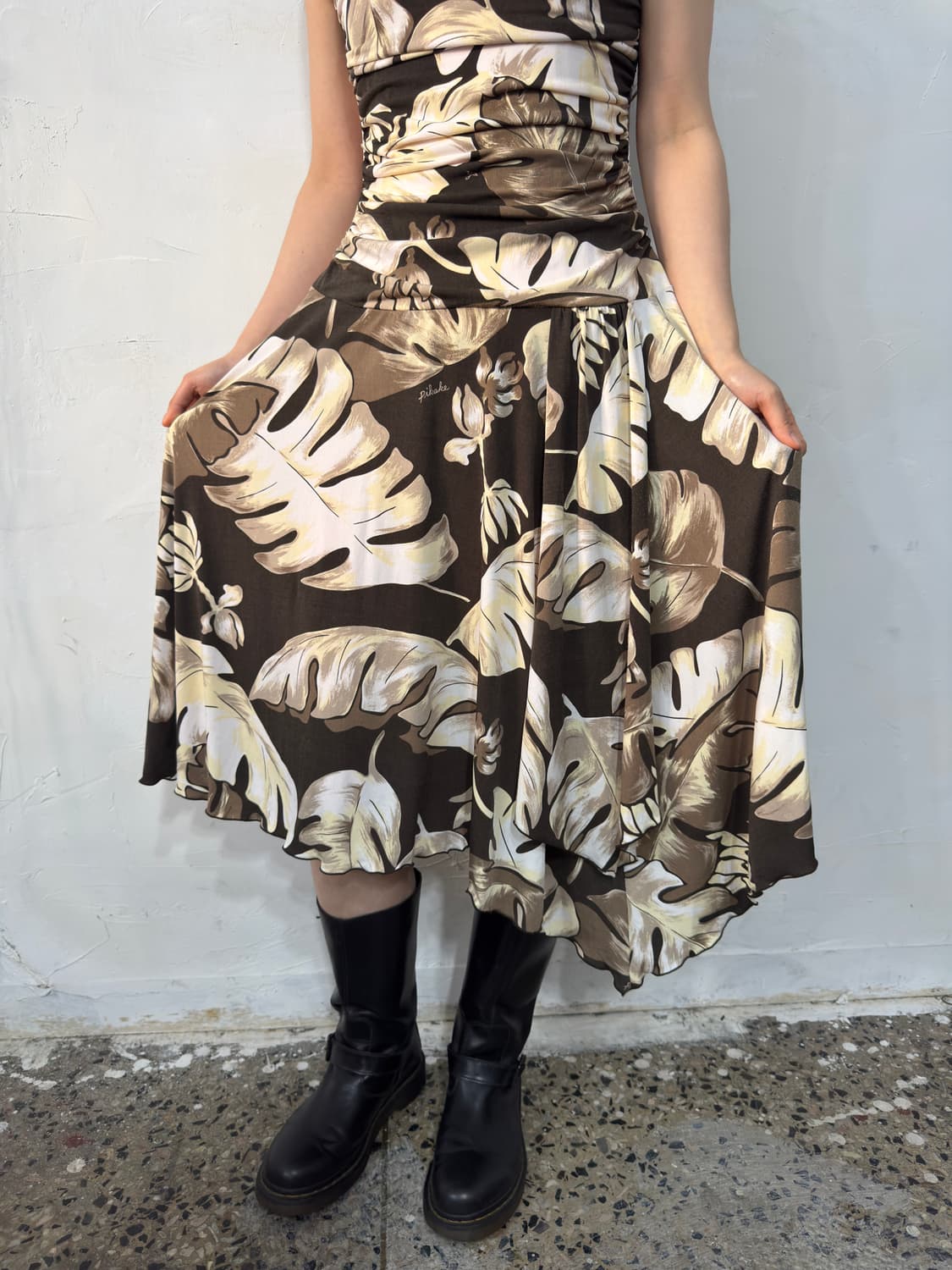 pikake flower design dress 상품이미지4