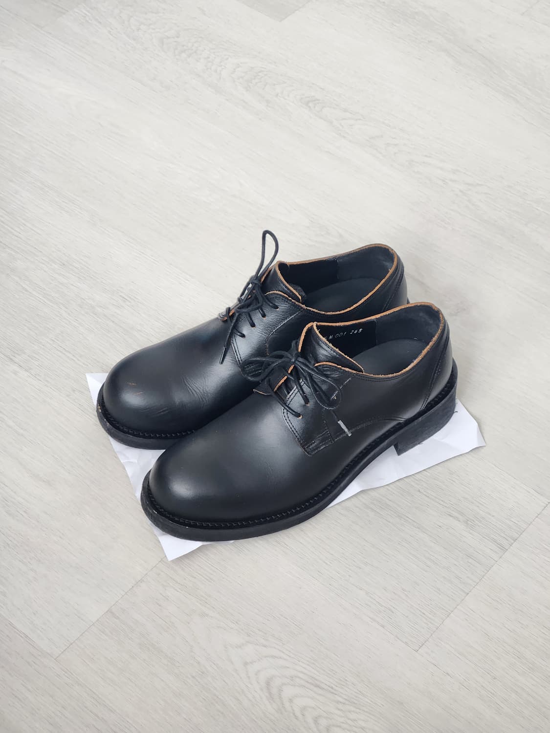 로맨틱무브 더 아미 더비 컷오프블랙 상품이미지2