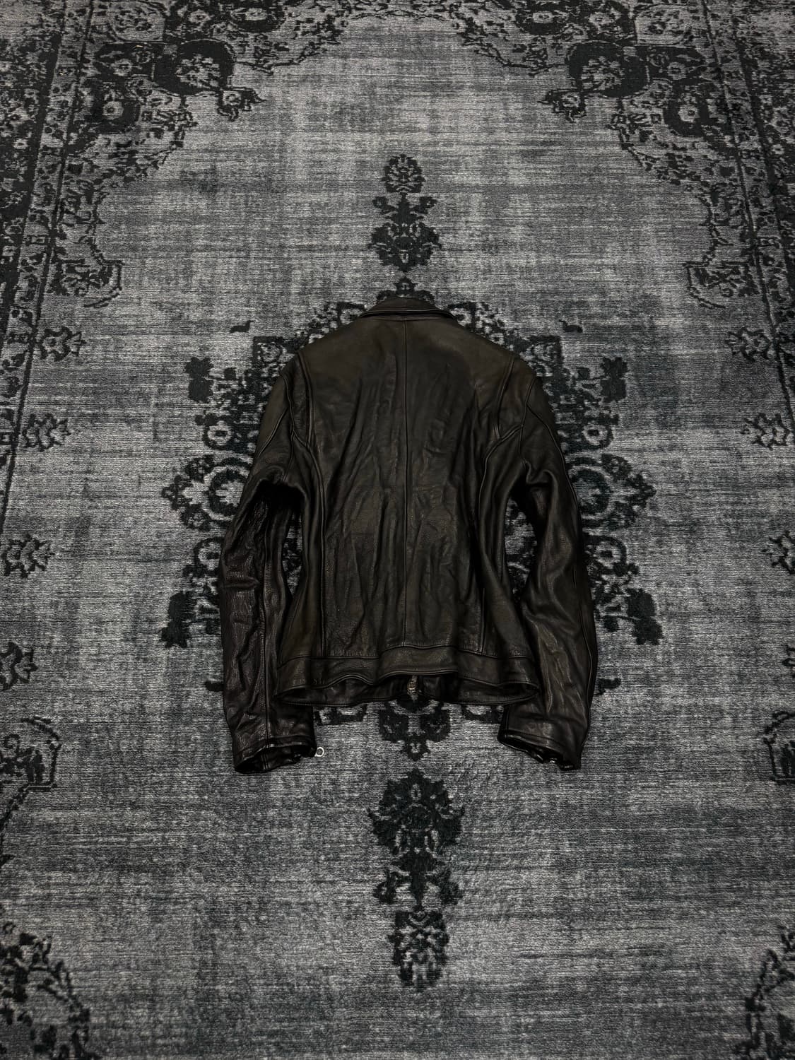 Luv maison cow skin single rider jacket 상품이미지6