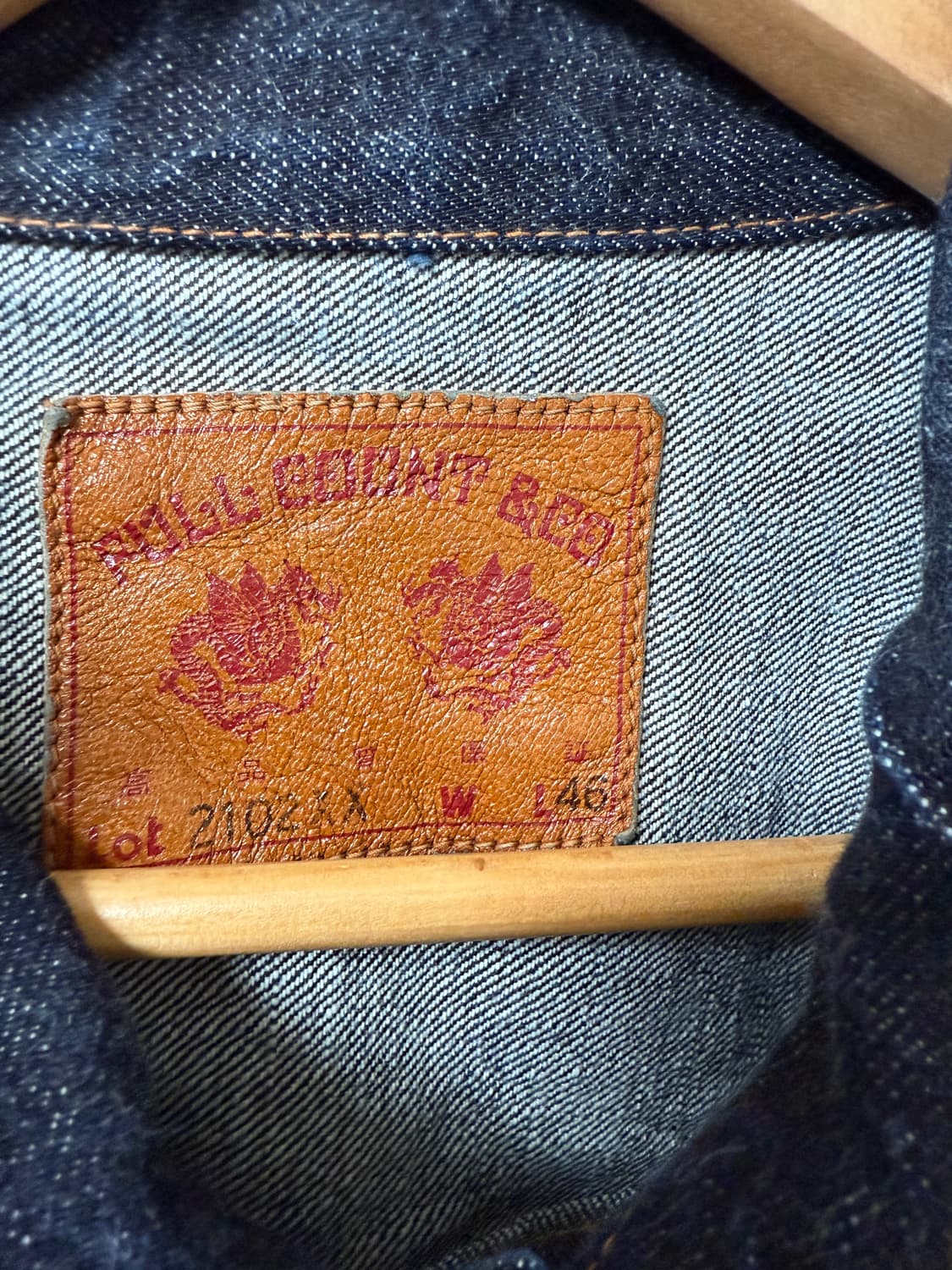 풀카운트 2102xxw 데님 자켓 46사이즈 상품이미지5