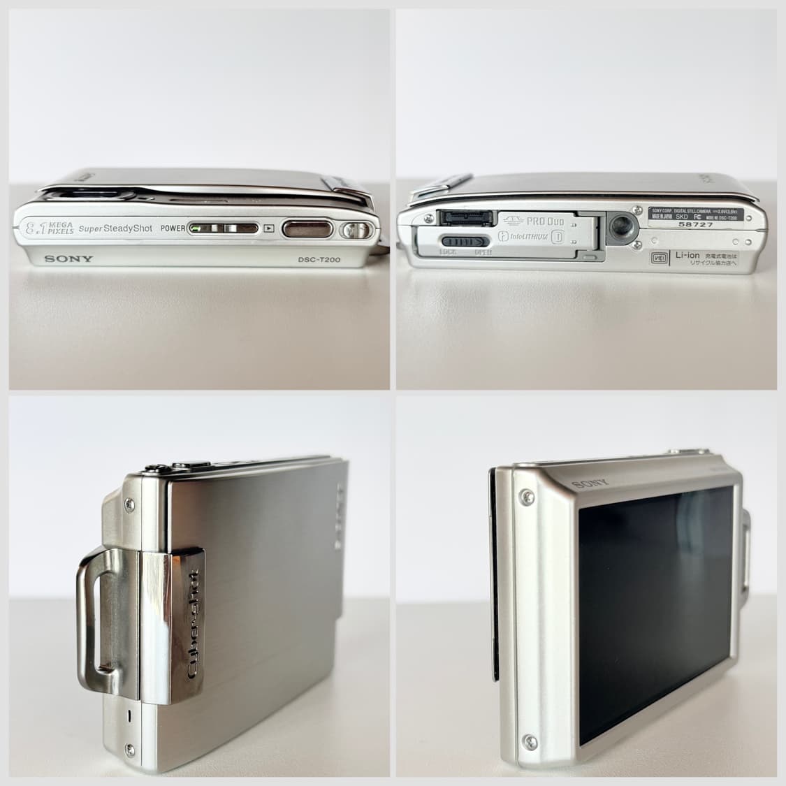 🤍엔시티 위시 픽🤍Sony 사이버샷 dsc-t200 빈티지디카 상품이미지6