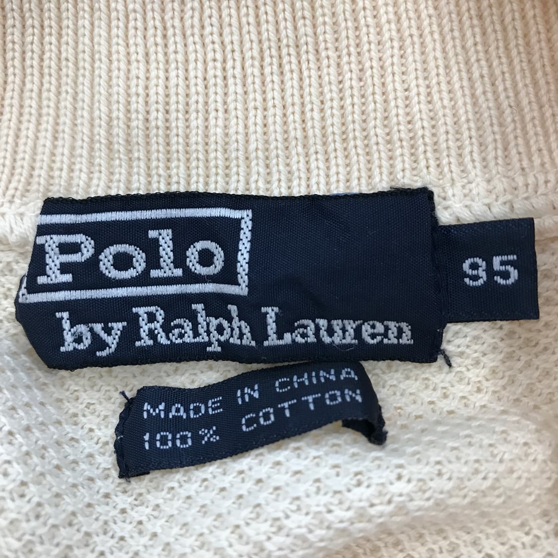 폴로 랄프로렌 아이보리 카라넥니트 [95] 상품이미지4