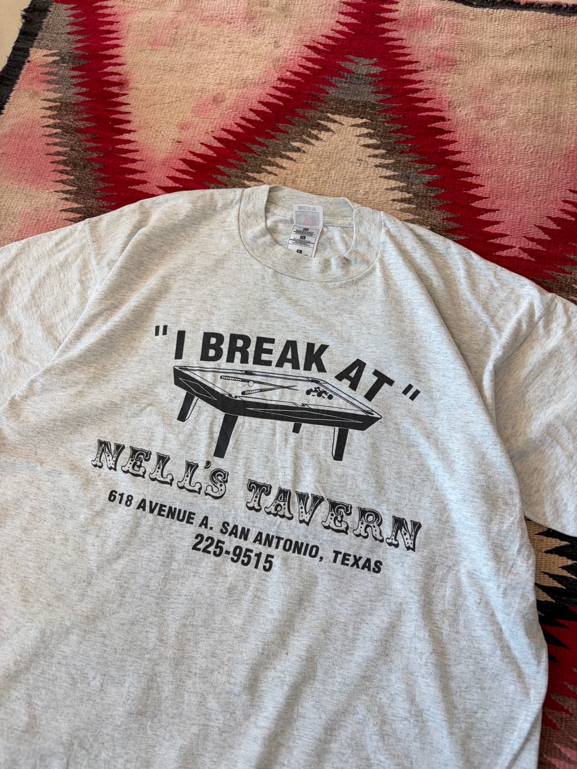 90년대 싱글 스티치 티셔츠 I break at  상품이미지2