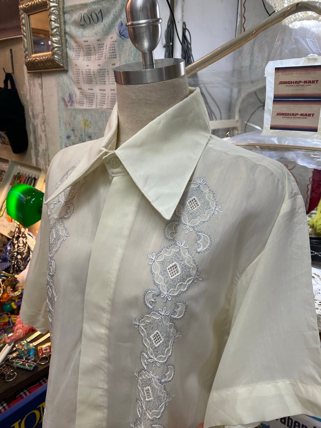 자수 블라우스 셔츠 상품이미지7