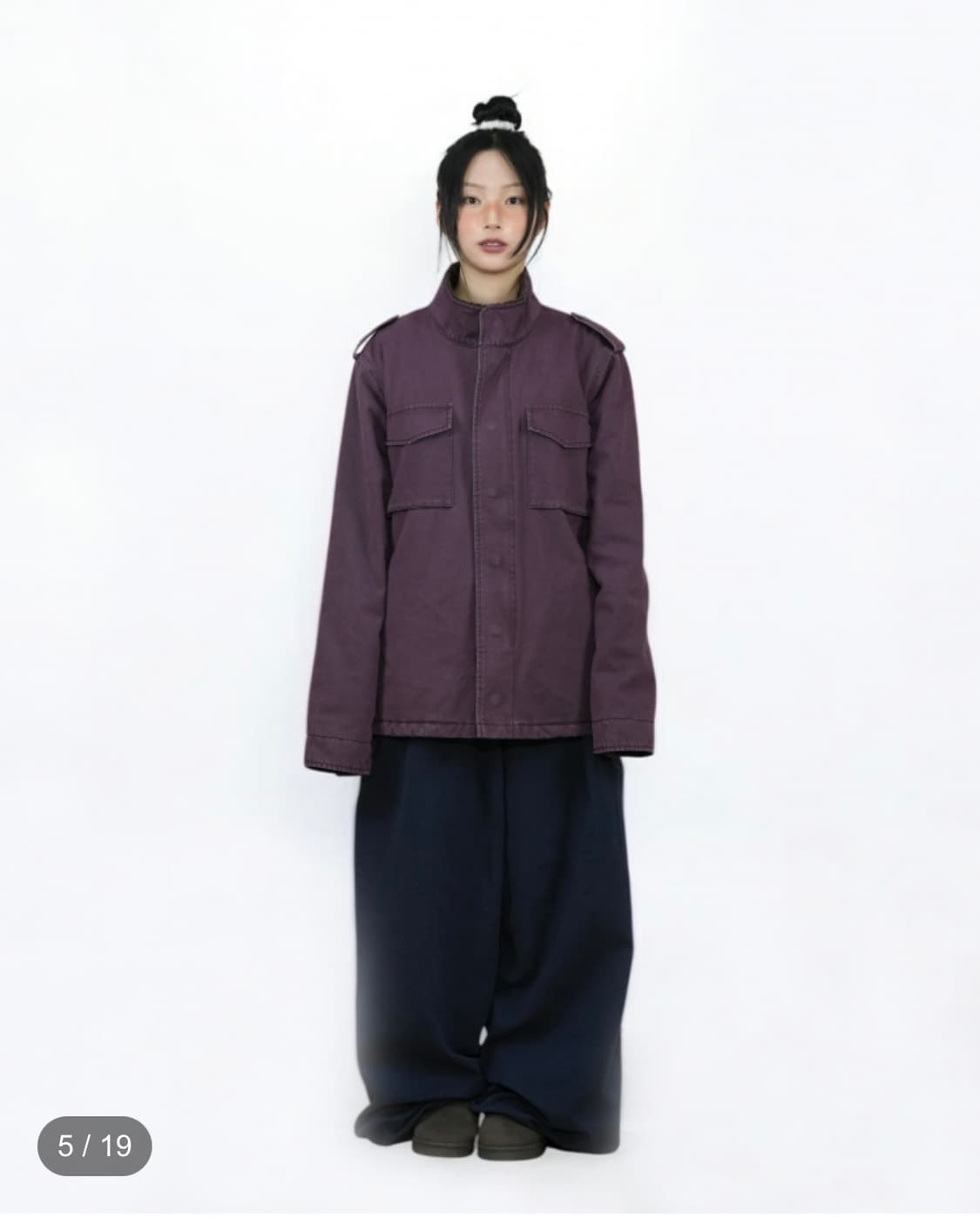 구함) 어스지구 필드자켓 퍼플 상품이미지1