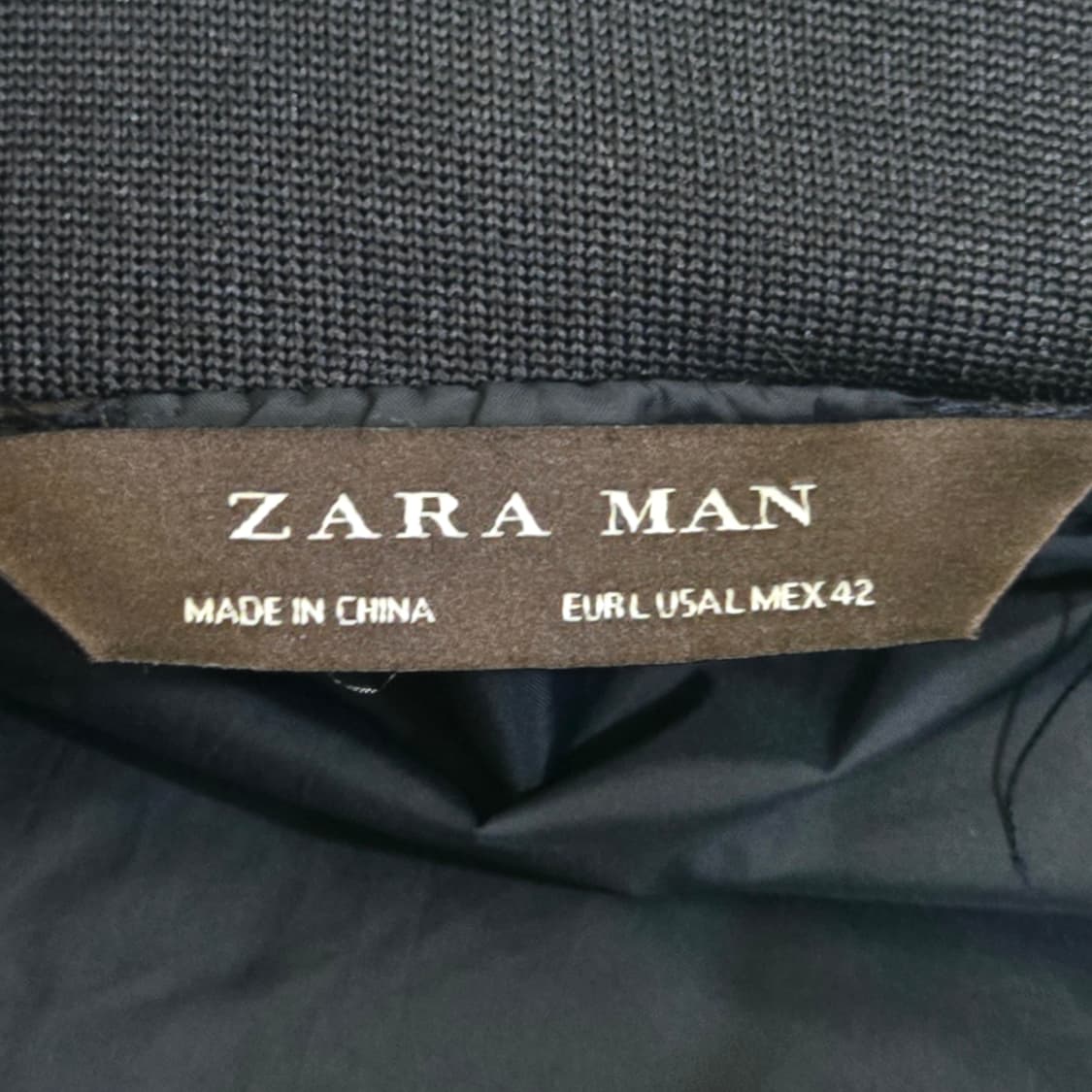 ZARA MAN 경량 퀼팅 패딩 자켓 상품이미지4