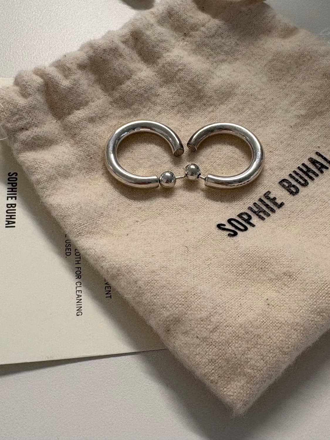 SOPHIE BUHAI 소피부하이 에브리데이 후프 이어링 상품이미지2