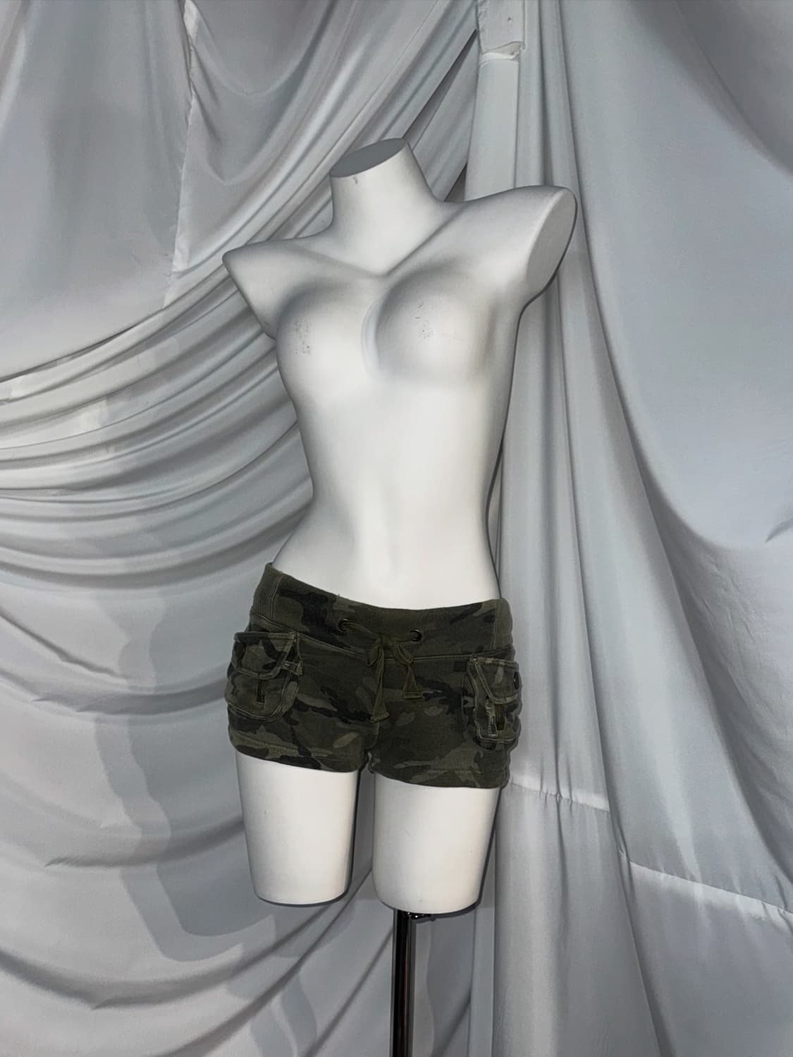 00‘sY2k 카키 카모포켓 RodeoCrowns 카키프레피 코디세트  상품이미지2