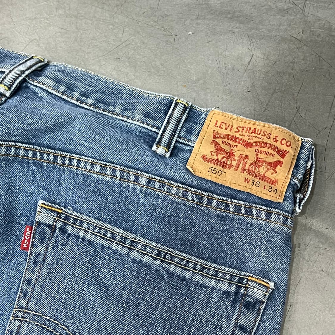  리바이스 550 데님팬츠 y15417 상품이미지5