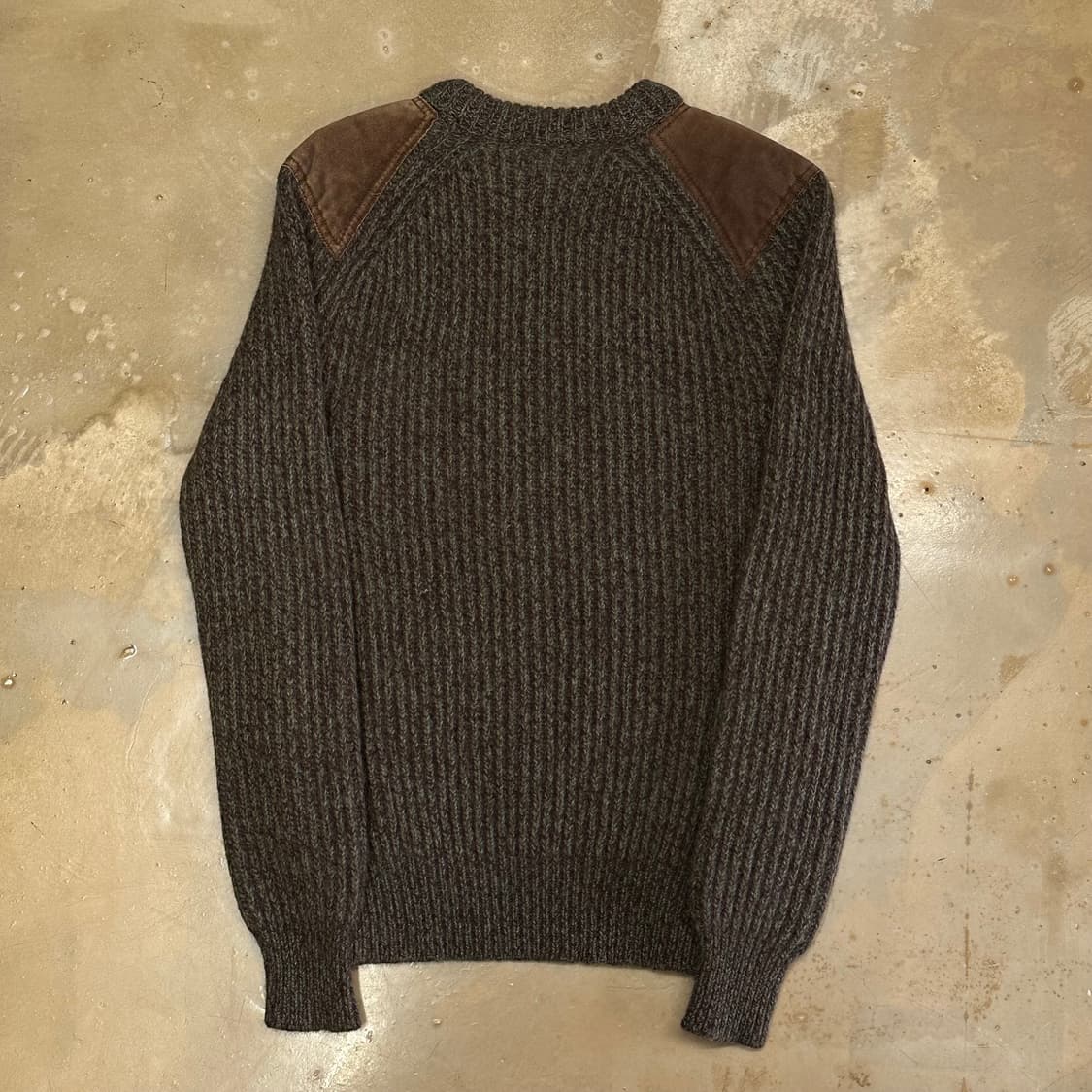 M 폴로랄프로렌 메리노 울 패치 알파카 니트 상품이미지3