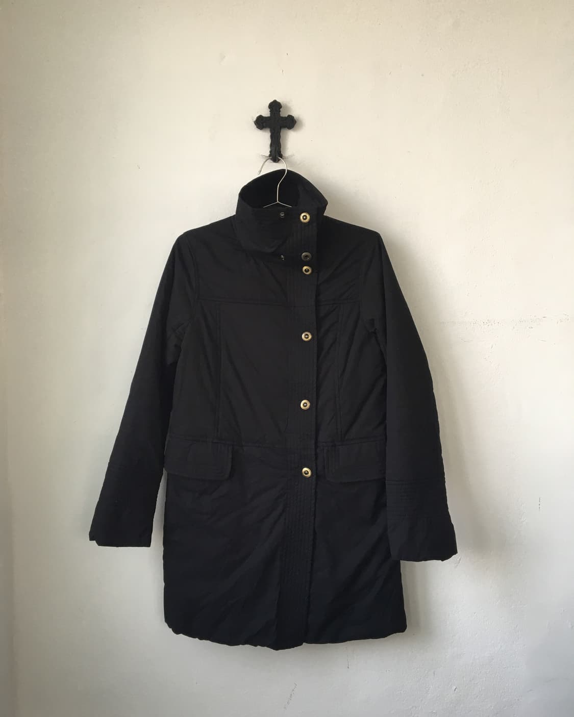 High neck long jacket 상품이미지2