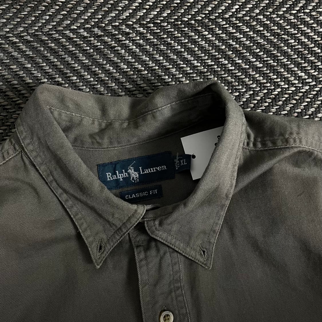 폴로 랄프로렌 포니 박시핏 카키 셔츠y 3259 상품이미지5