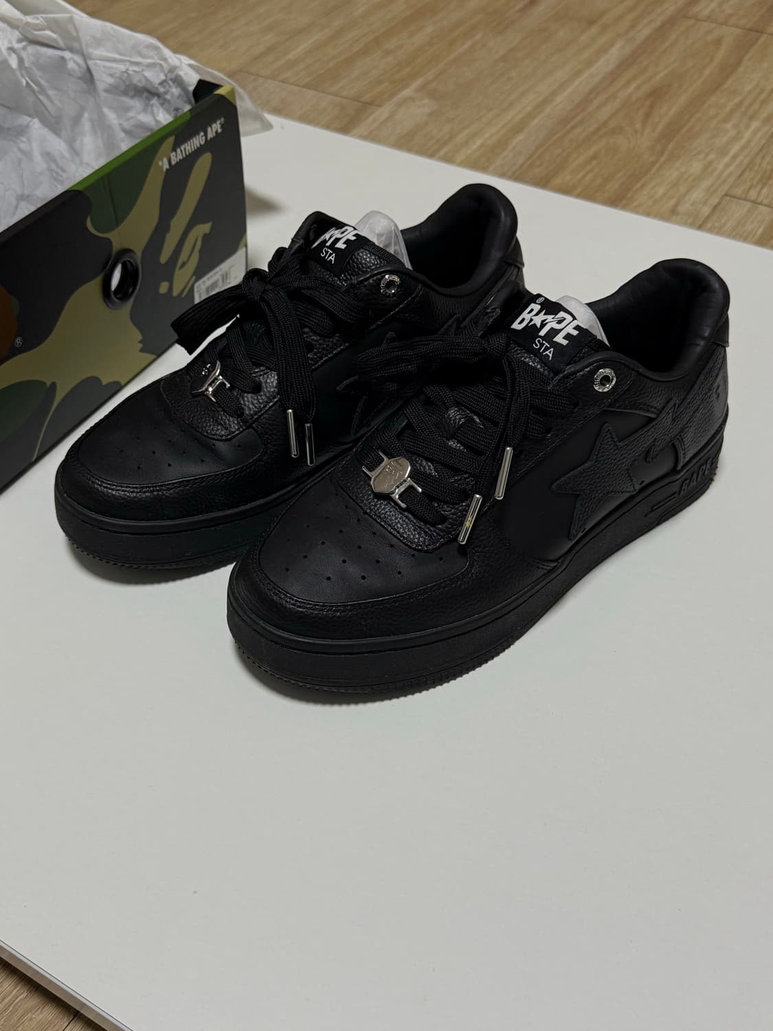 Bape Sta Triple Black 250 / 베이프스타 올블랙 상품이미지1