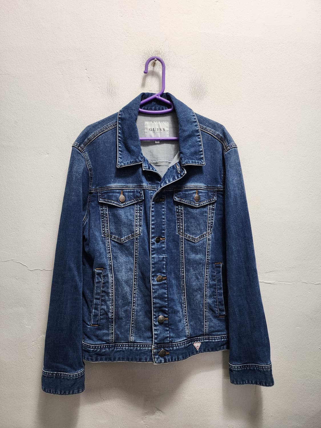 Guess 게스 데님 청자켓 상품이미지1