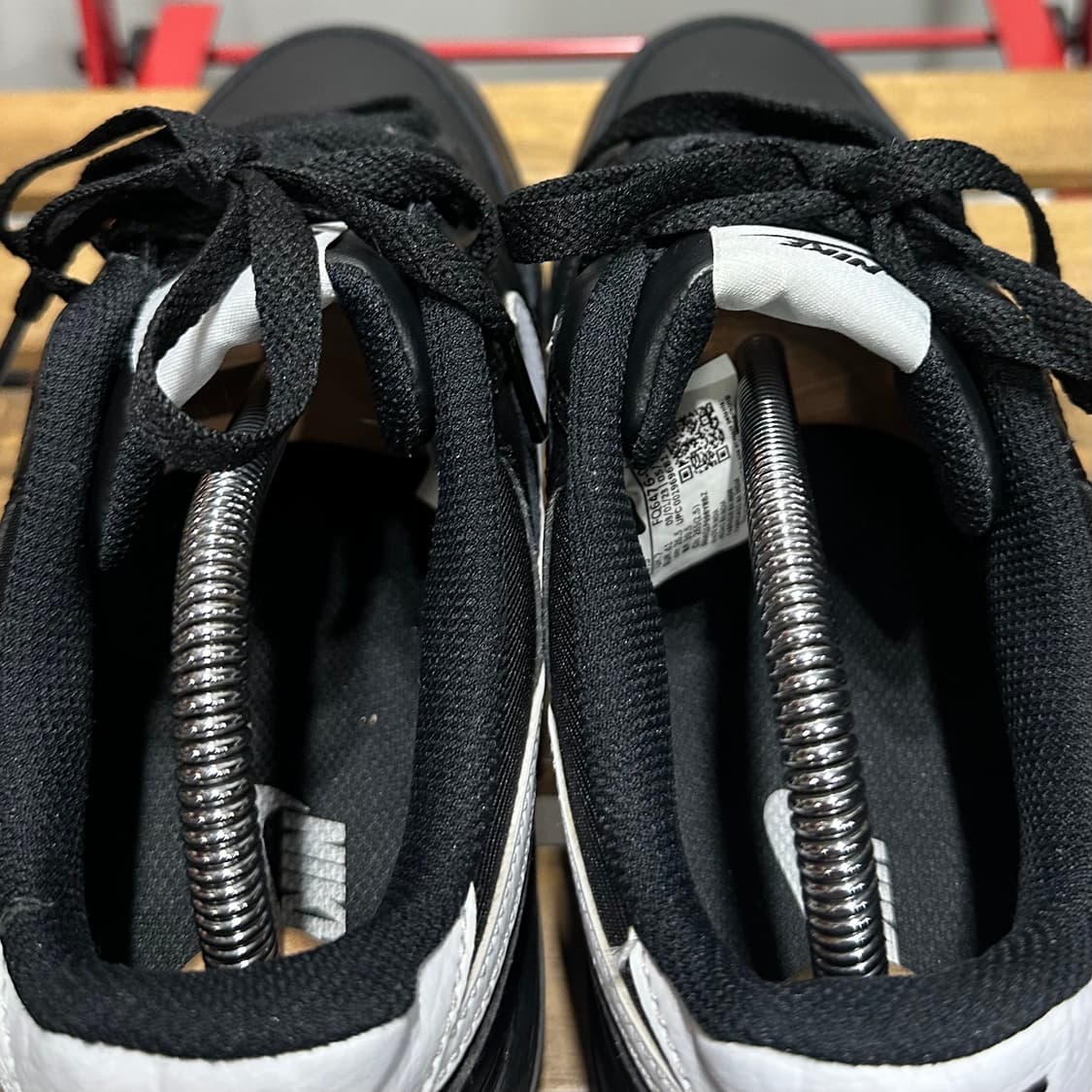 265) 나이키 운동화 남성 남자 신발 감마 포스 블랙 화이트 상품이미지5