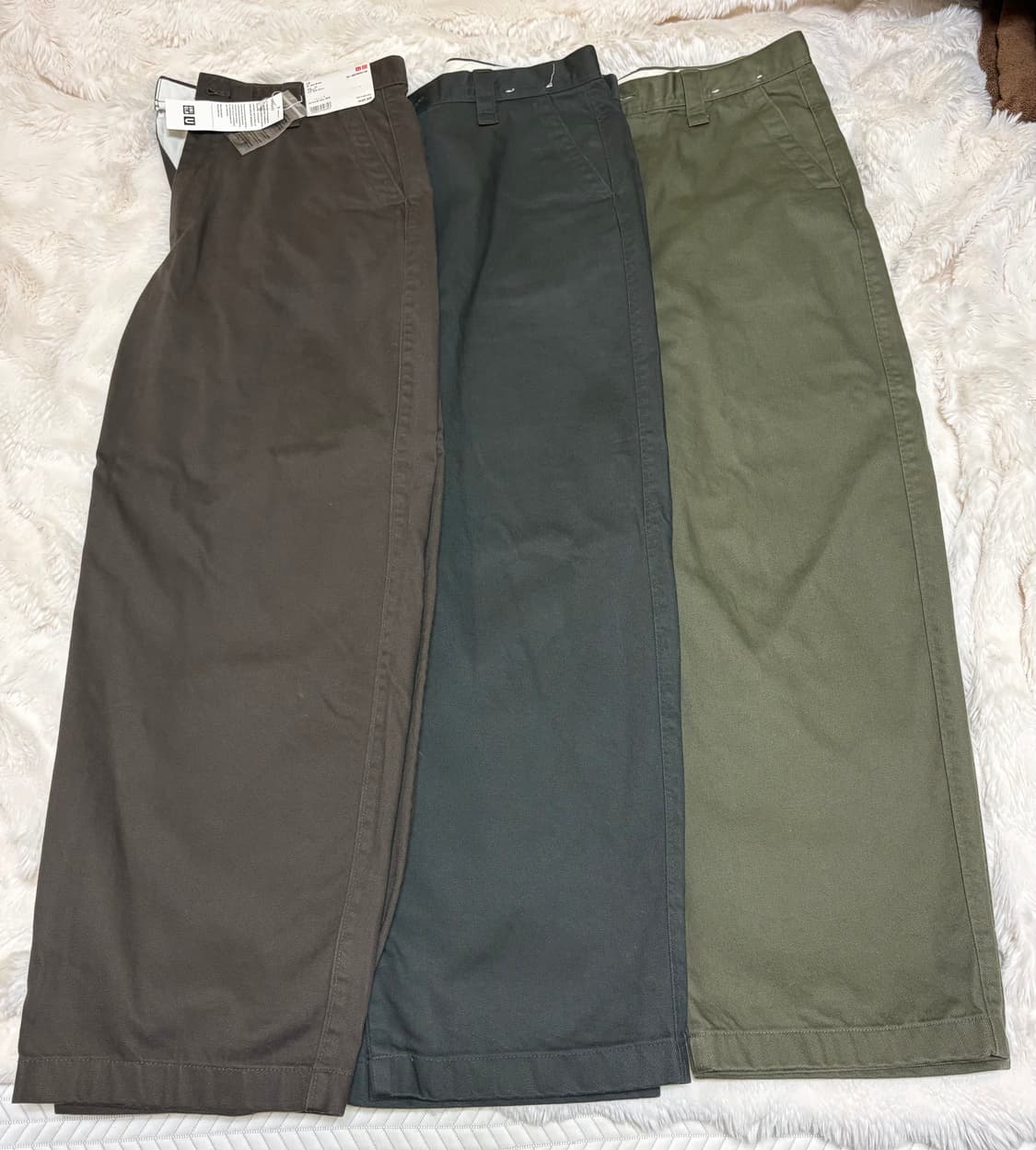 유니클로u 와이드핏 치노 팬츠 3종 / 85 상품이미지1