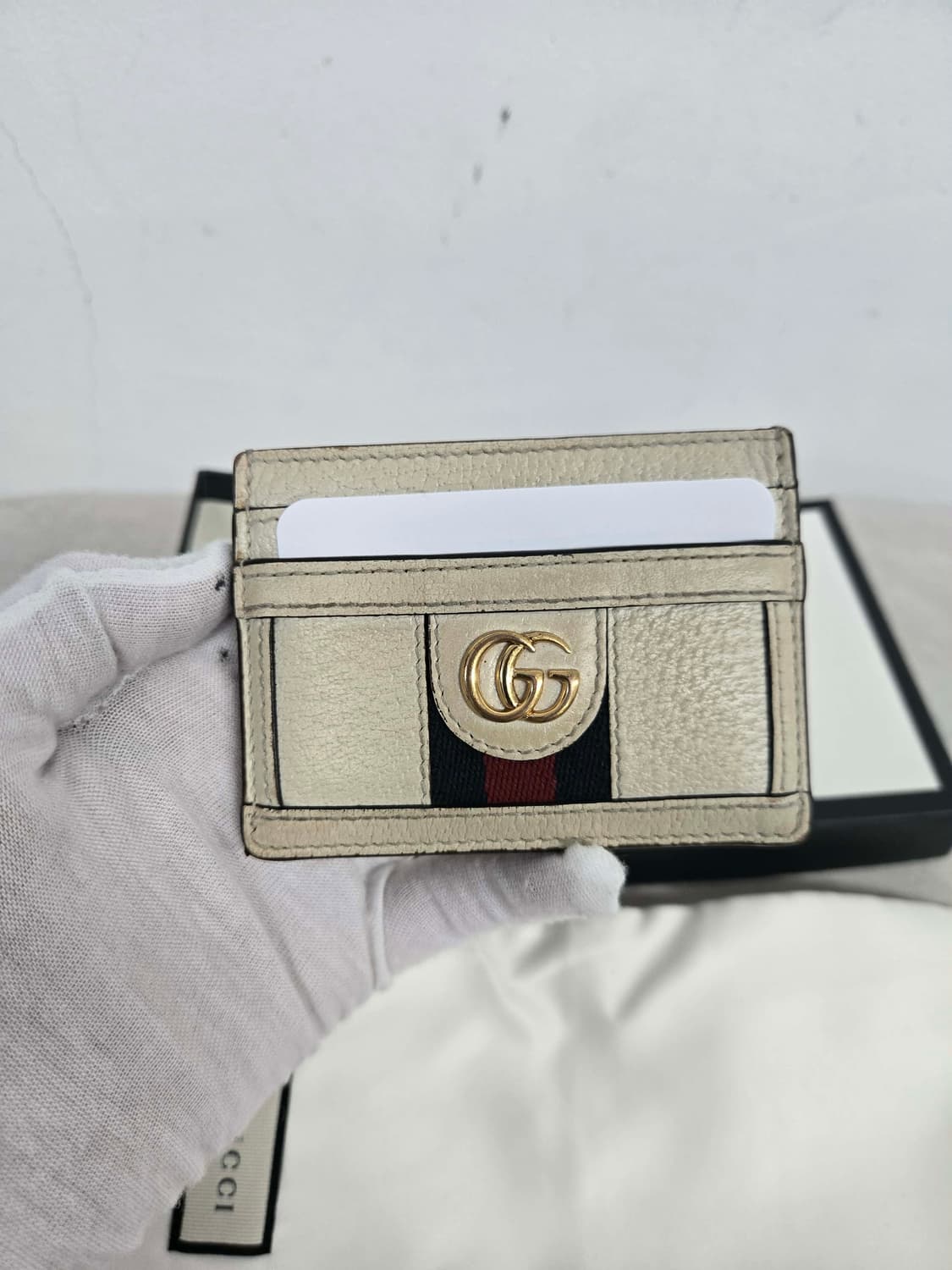 [보증서 정품] 구찌 오피디아 GG 카드지갑 상품이미지3