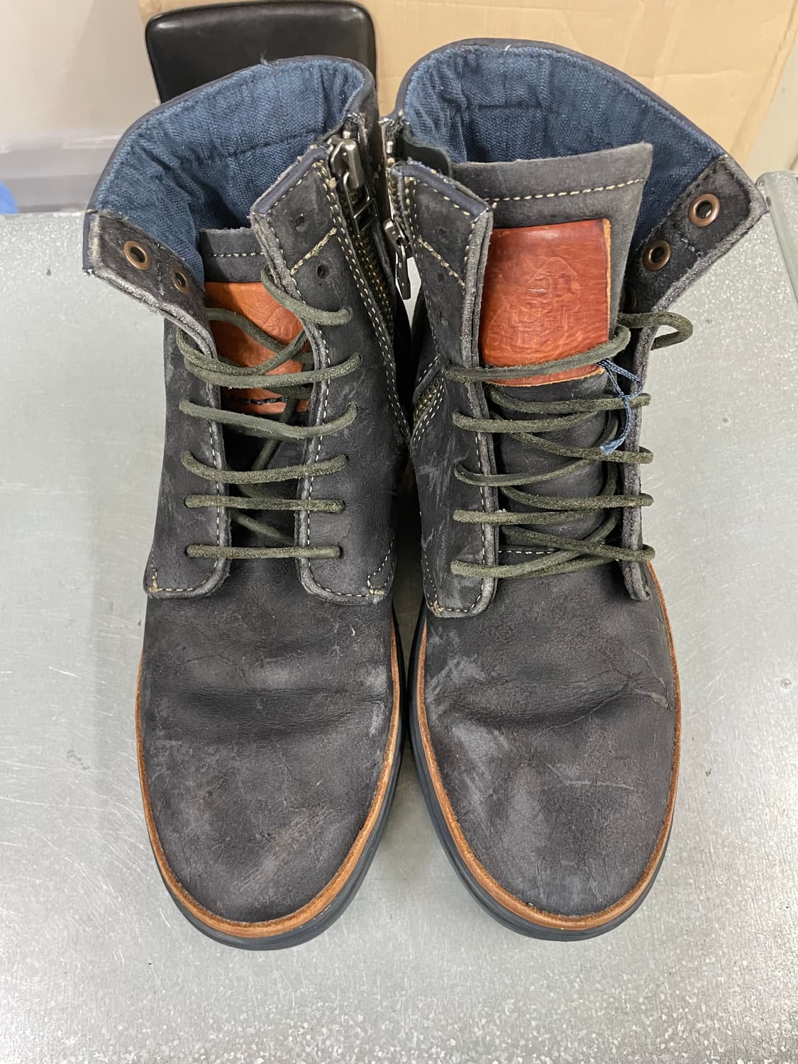 사토리산 히다 스핏파이어 카키 부츠 워커 42 상품이미지5