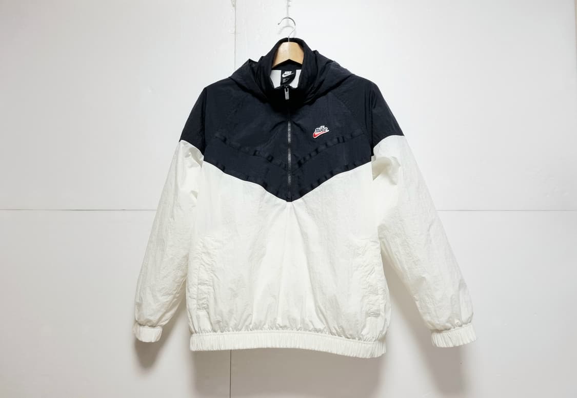 남성 나이키 헤리티지 우븐 아노락 바람막이 윈드러너 트레이닝복 러닝복 상품이미지3