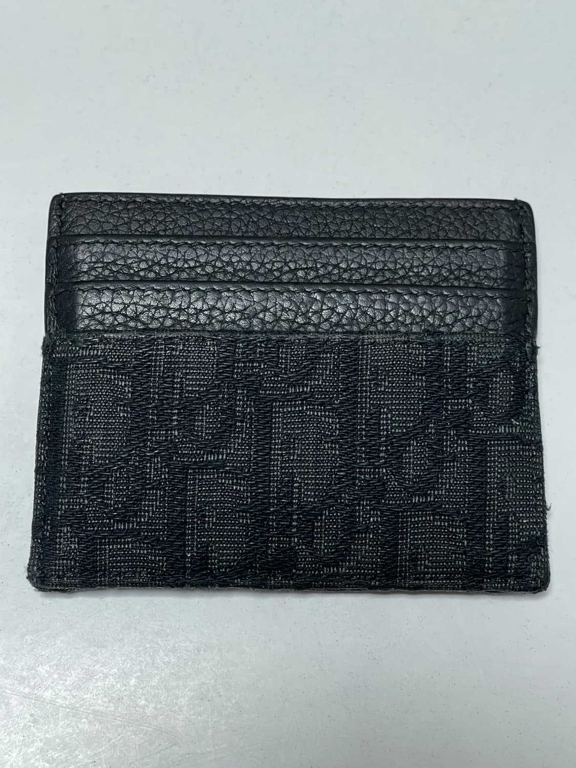 (정품)디올 오블리크 블랙 카드지갑 상품이미지2