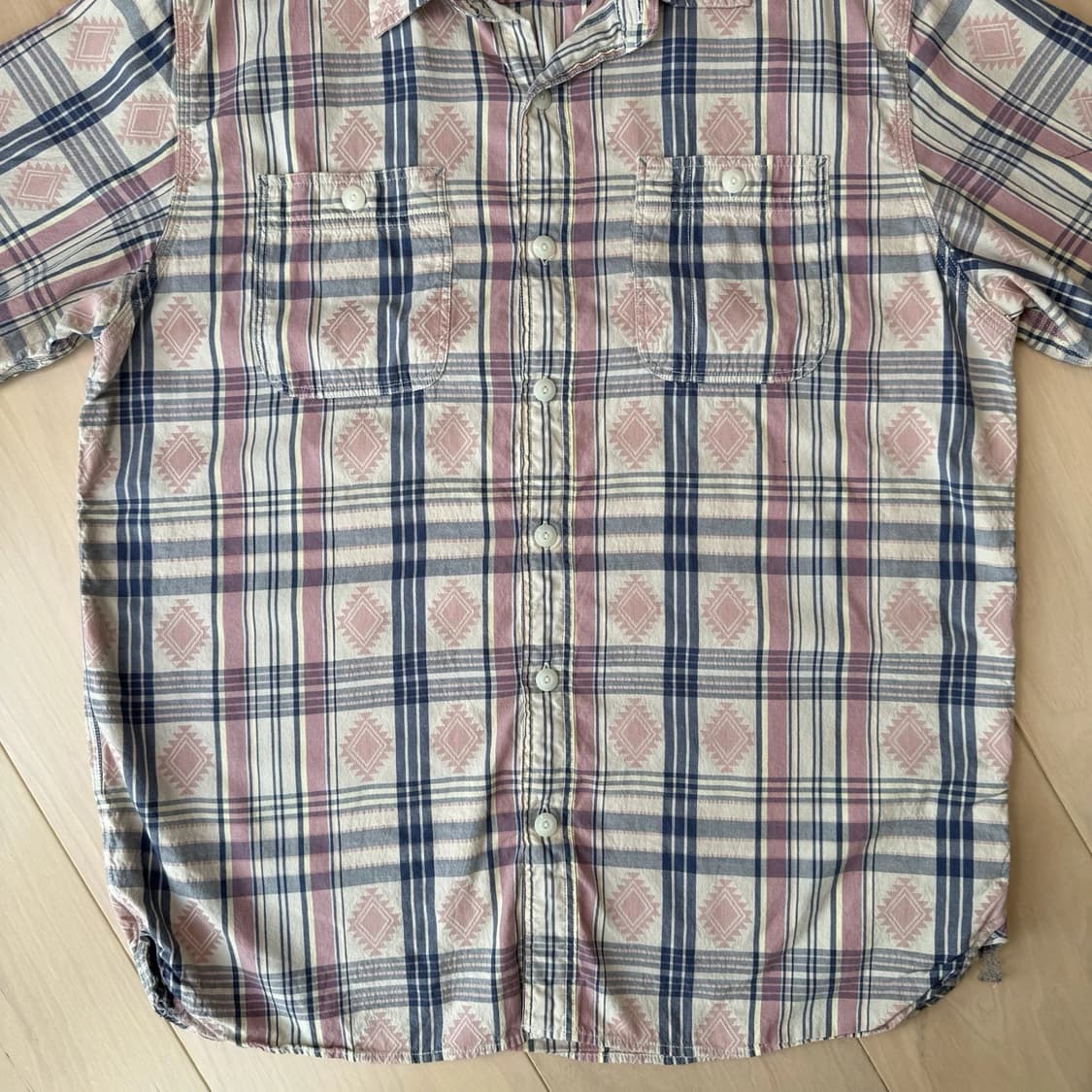 RRL 더블알엘 자카드 마드라스 워크셔츠 상품이미지3