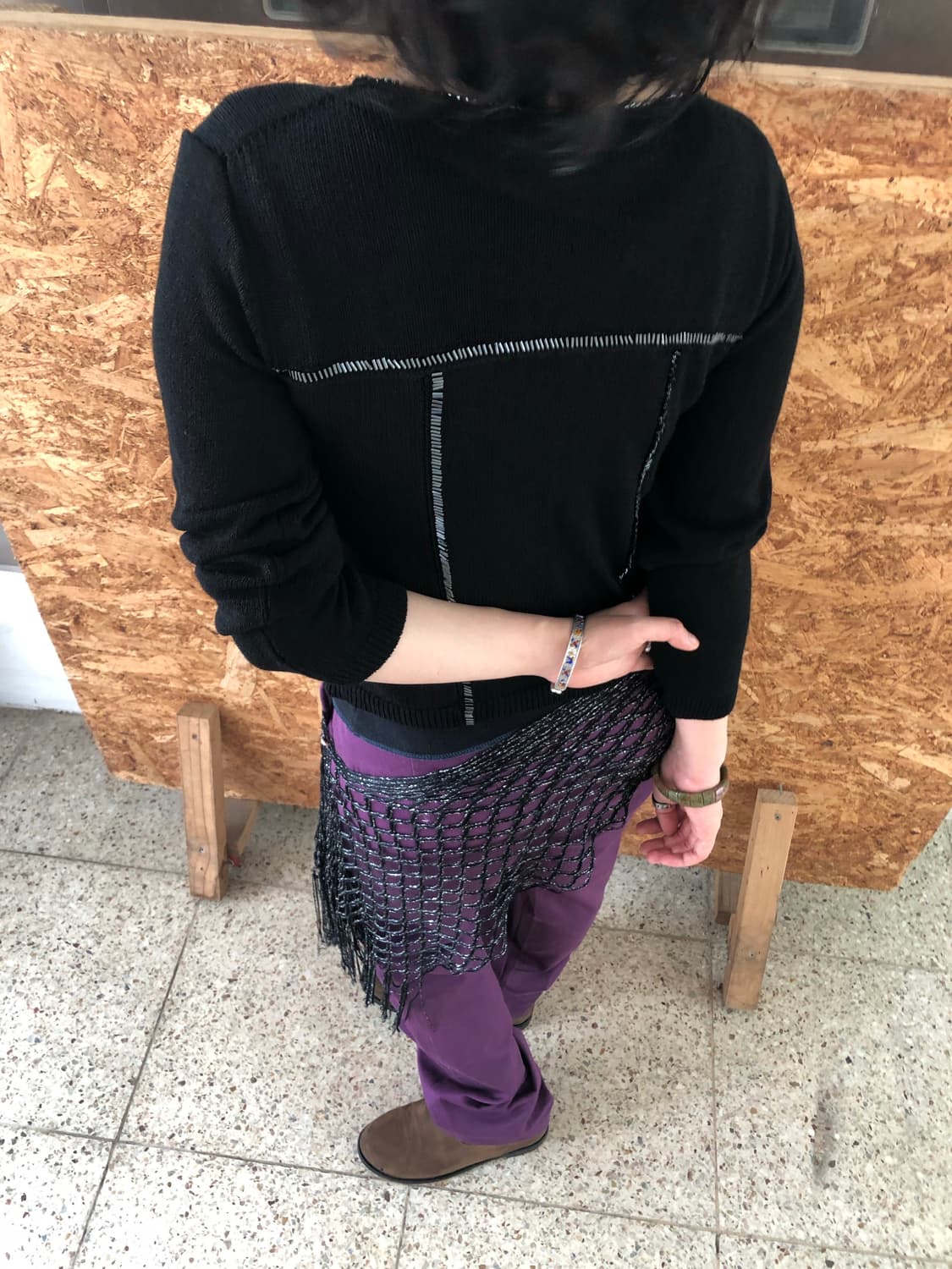 net knit scarf  상품이미지3