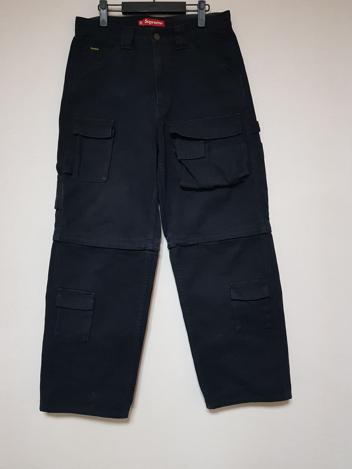 슈프림 집 오프 유틸리티 카고 팬츠 블랙 25FW 상품이미지2