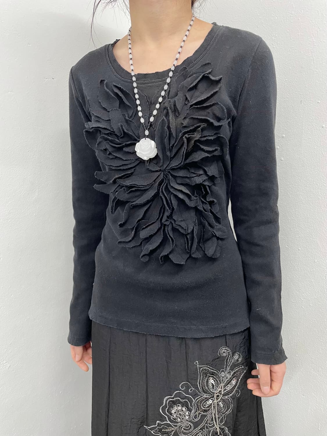 블랙 페어리 디테일 슬리브 상품이미지1