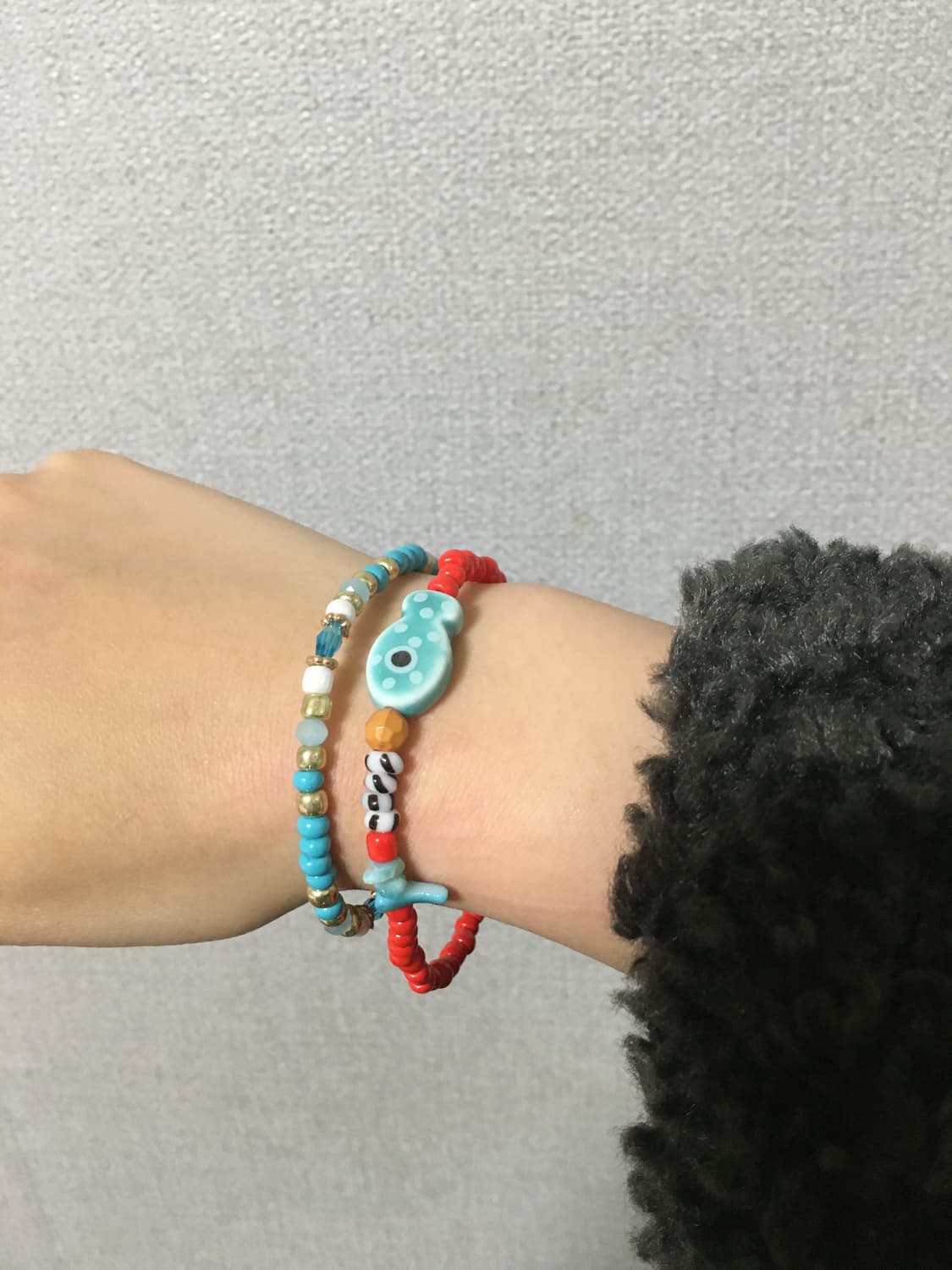 키치 비즈 팔찌 상품이미지3