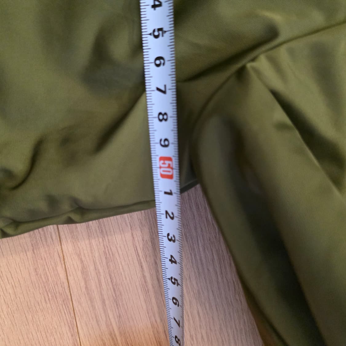 올리비아하슬러 카키 롱 야상 점퍼 90 상품이미지8