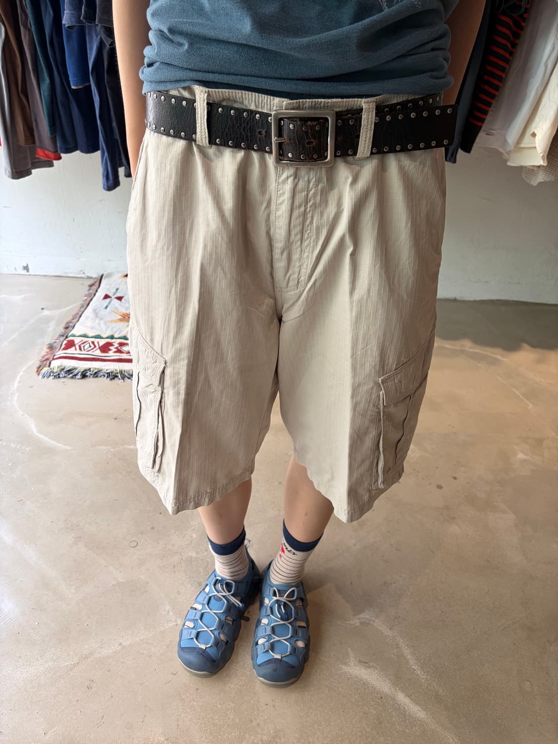 32) Quiksilver 립스탑 카고 쇼츠 상품이미지3