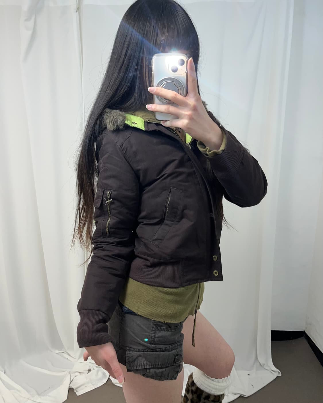 Puma 브라운 n2b 울프죠 패딩 상품이미지1