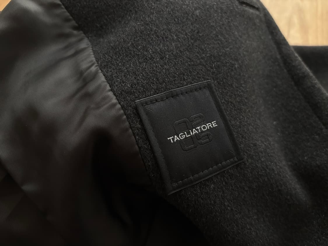 딸리아또레 블랙 캐시미어 피코트 40M 상품이미지4