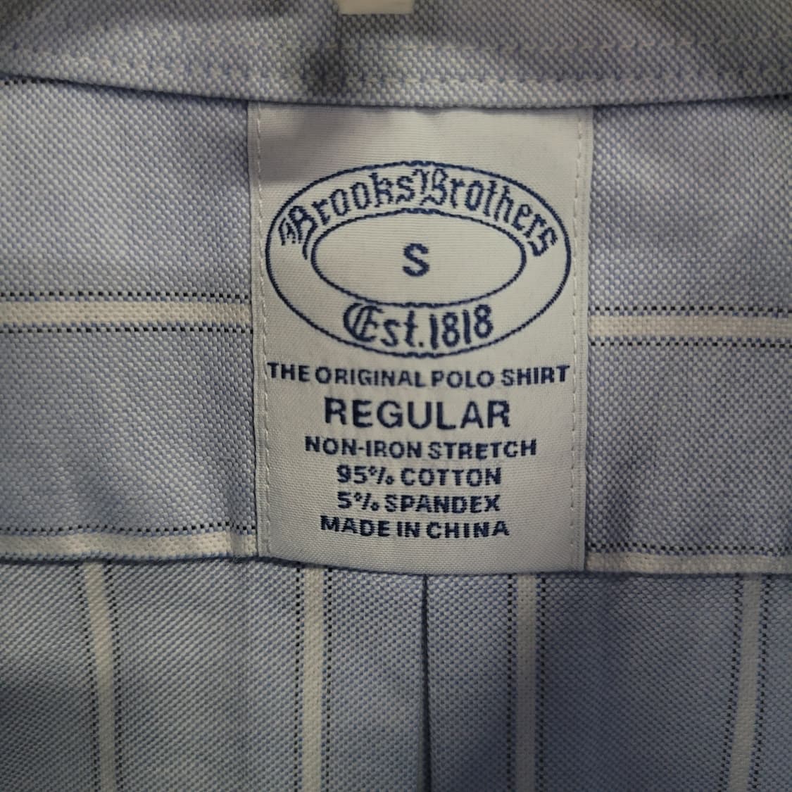 Brooks Brothers 브룩스브라더스 스트라이프 옥스포드 자수로고  상품이미지5