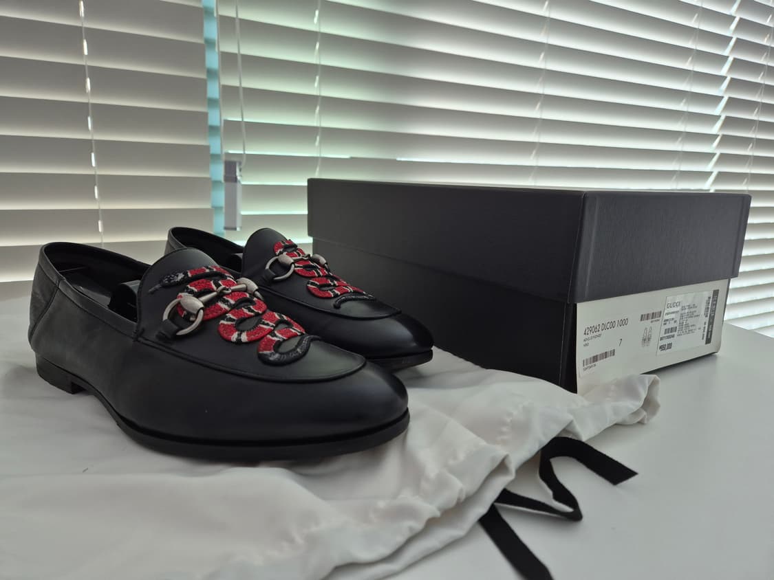 구찌 뱀부 홀스빗 로퍼/7 (260~265) 상품이미지2