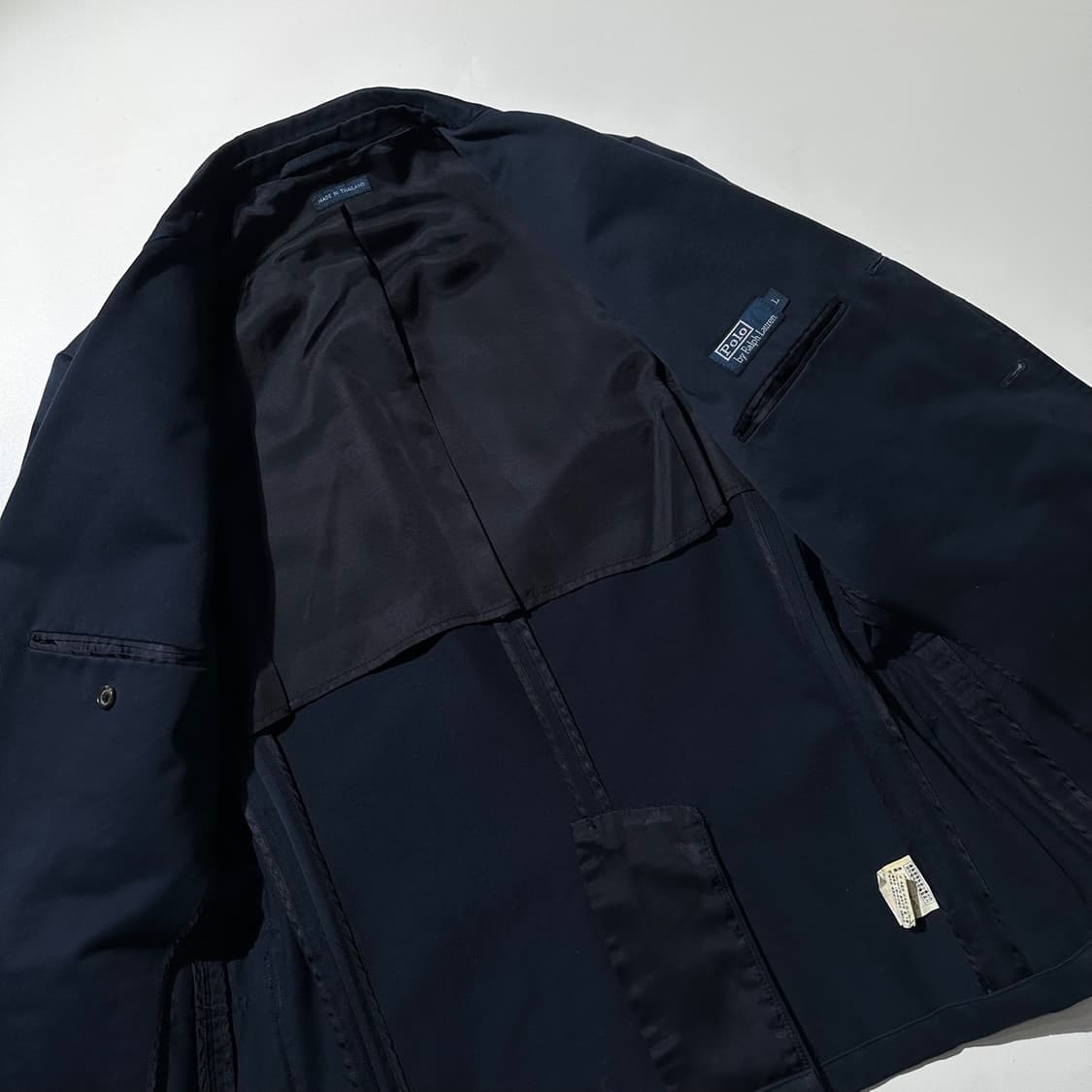 폴로 랄프로렌 코튼 싱글 3B 블레이저 자켓 스포츠코트 네이비 상품이미지7
