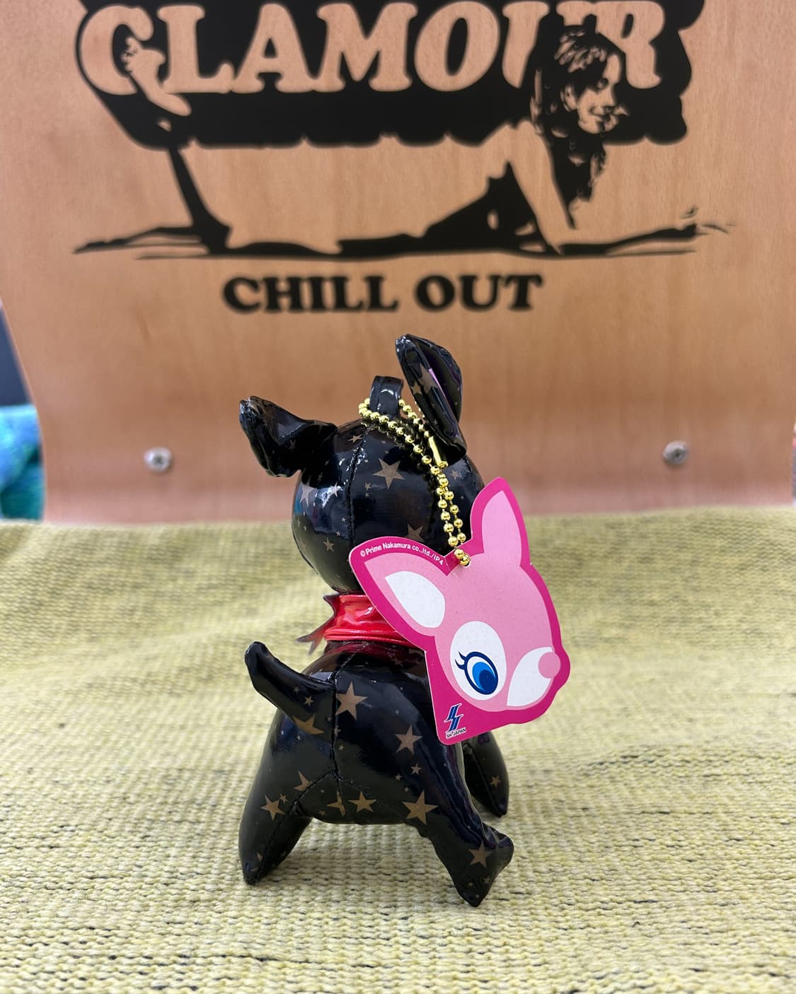 푸치 바비에 - 글로시 스타 레드 / 일본 빈티지 인형 키체인 키링 상품이미지3