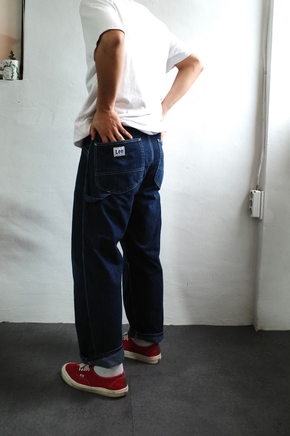 리 데님 카펜터 팬츠 상품이미지1