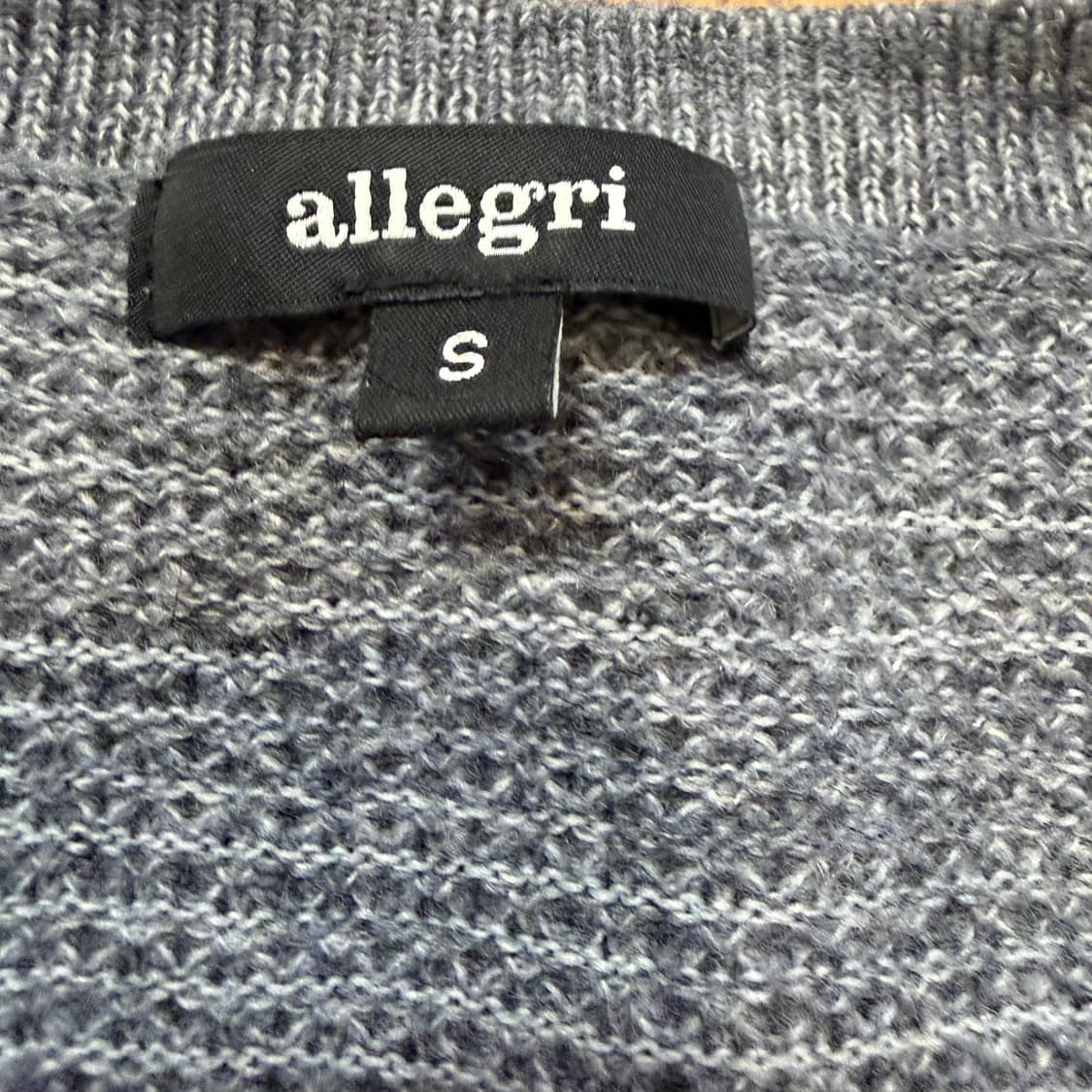 알레그리 와플 니트 스웨터 상품이미지3