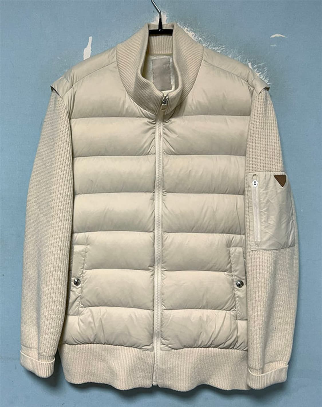 빈폴 남자 니트패딩 구스 캐주얼 거의새거 M 95 상품이미지1