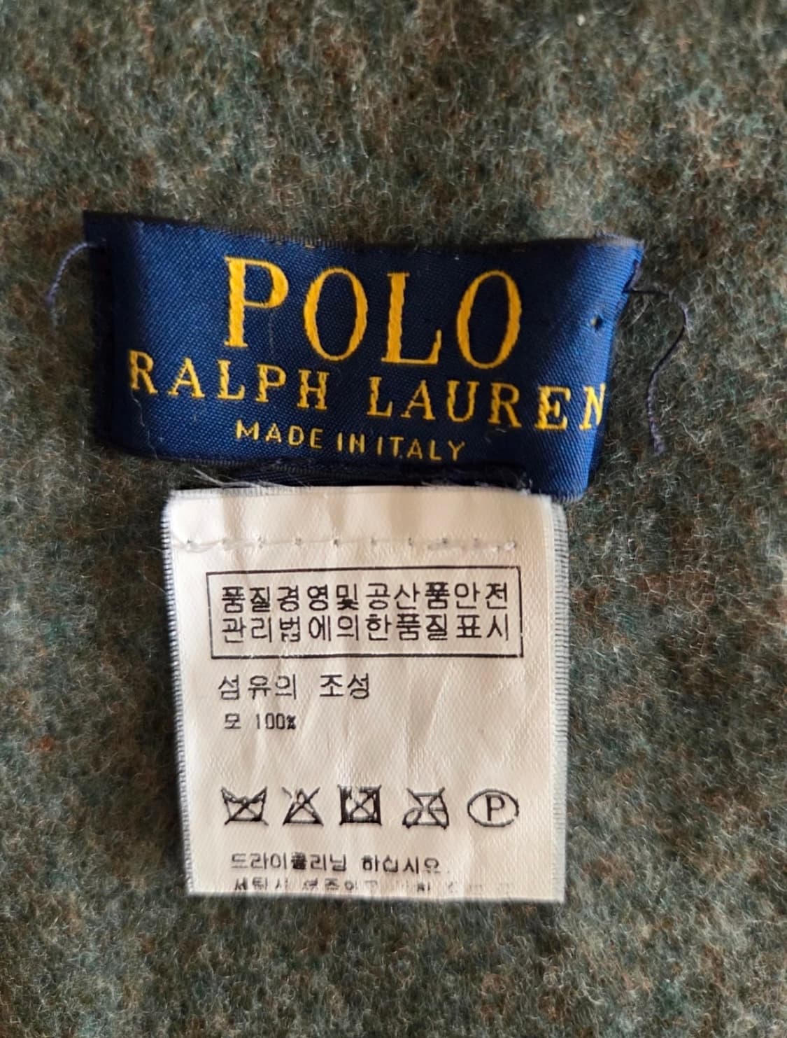 폴로 랄프로렌 목도리 made in Italy 상품이미지2