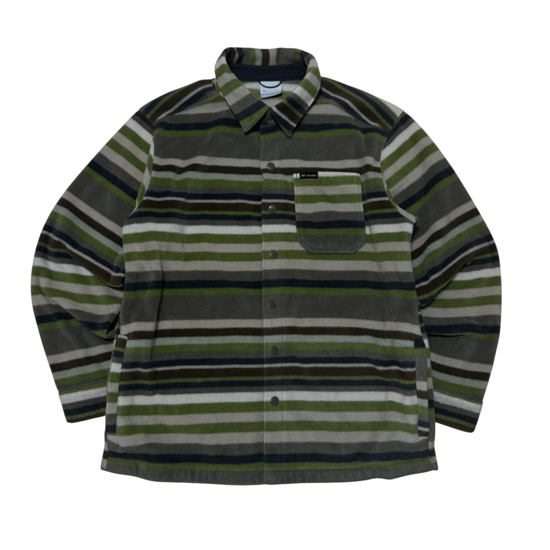 컬럼비아 후리스 패턴 셔츠 상품이미지1