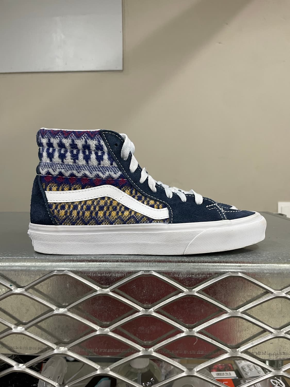 반스 스케이트 하이 페어 아일 블루 235 상품이미지4