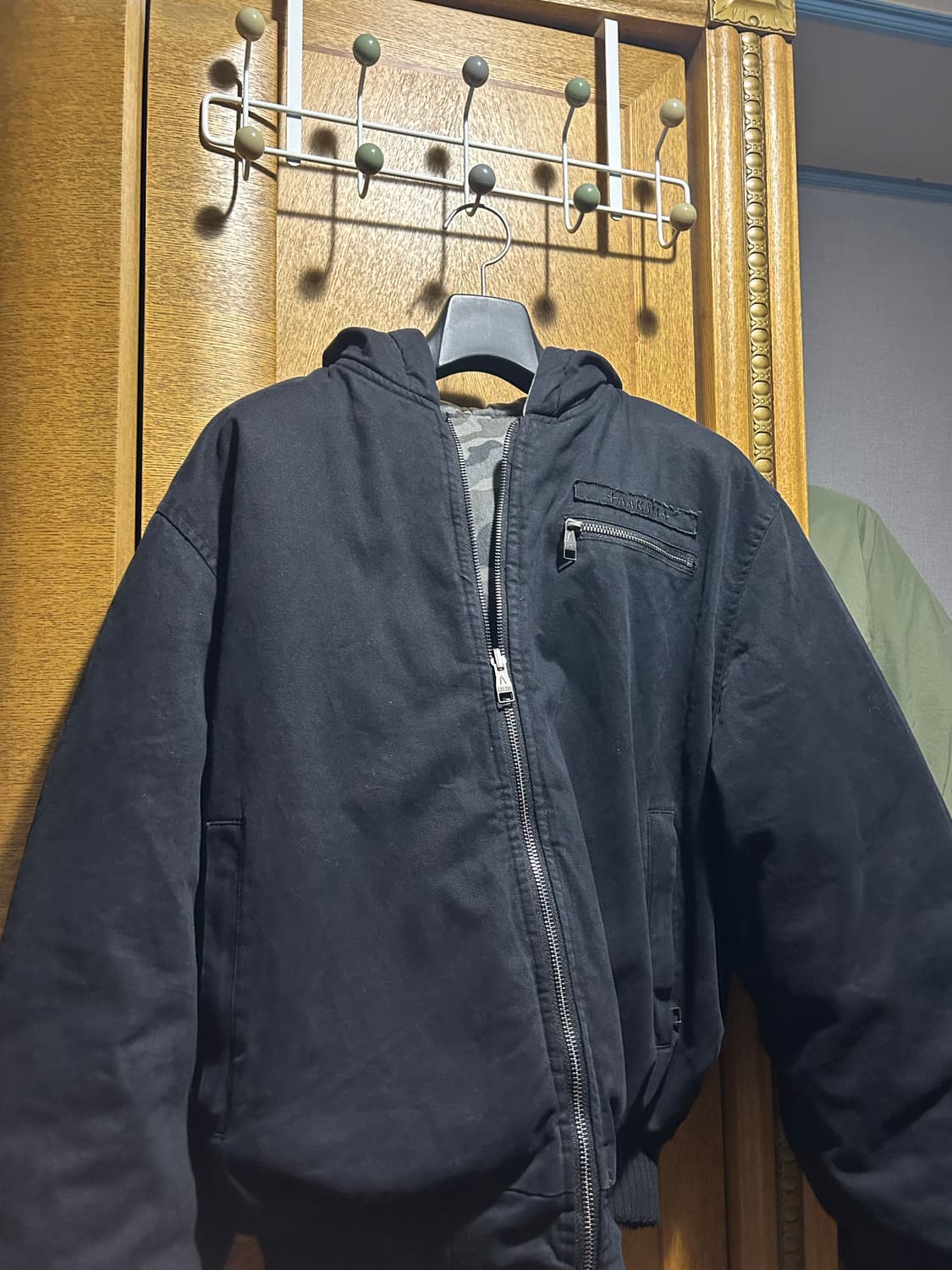 AAKAM 카모플라쥬 리버시블 후드 푸퍼 자켓 상품이미지4